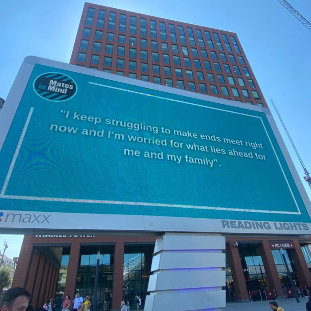 MatesInMind's tweet photo. We're starting the conversation around mental health.

40% of men have never spoken to anyone about their mental health which is why we're displaying the messages submitted to us to show that anyone could be struggling.

Become a part of Mates in Mind: https://t.co/rKA1BnitQM https://t.co/KqmuWXI6gS