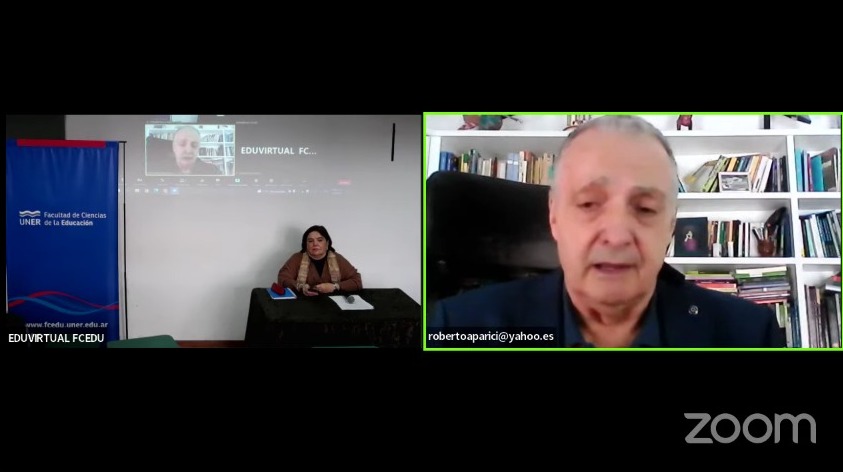 eduvirtualfcedu's tweet photo. @Roberto_Aparici @gabergomas #JornadasEaD2022  Ya estamos en vivo 🗣️ Conferencia: El campo Comunicación/Educación y sus aportes para
 intervenir en escenarios educativos contemporáneos
 Con @Roberto_Aparici y @gabergomas
 
Aula A y Transmisión por YouTube: https://t.co/LP1Bj22IQ4 https://t.co/CpBLp1U3SX