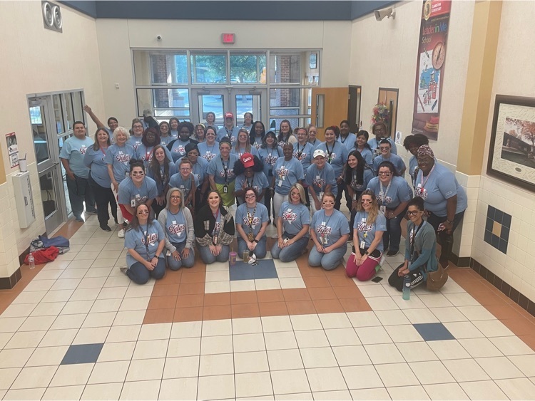 CES staff is coming for you, Tyler ISD Convocation! 🎉 #LetsDoThis #CougarNation