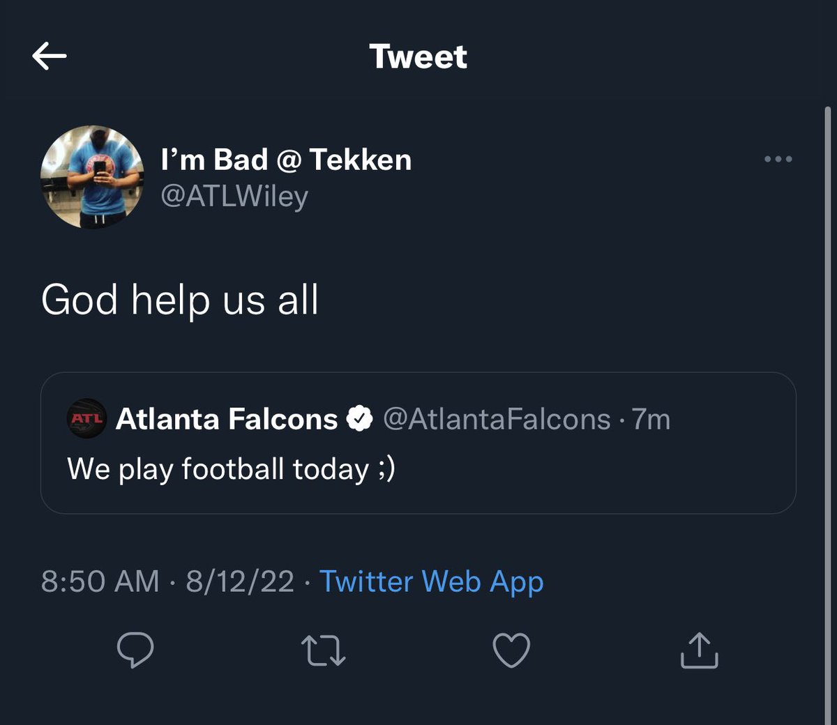 FourVerts's tweet image. falcons twitter, i missed you. we’re back!