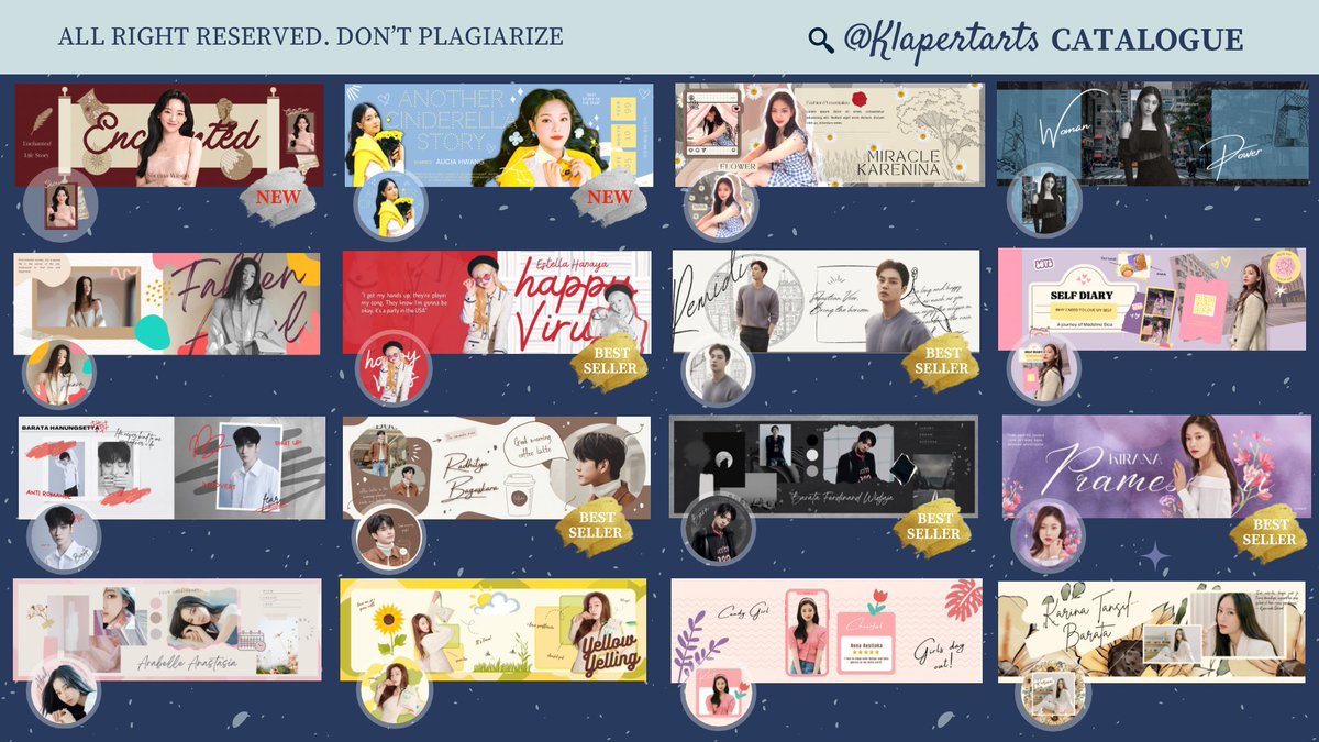 KLAPERTARTS's tweet image. Bantu RT ya! Terima kasih 💕

Kla OPEN!

Ada layout classy, layout coret coret, layout gemes, layout couple dan layout squad

#zonauang #zonajajan #zonaba