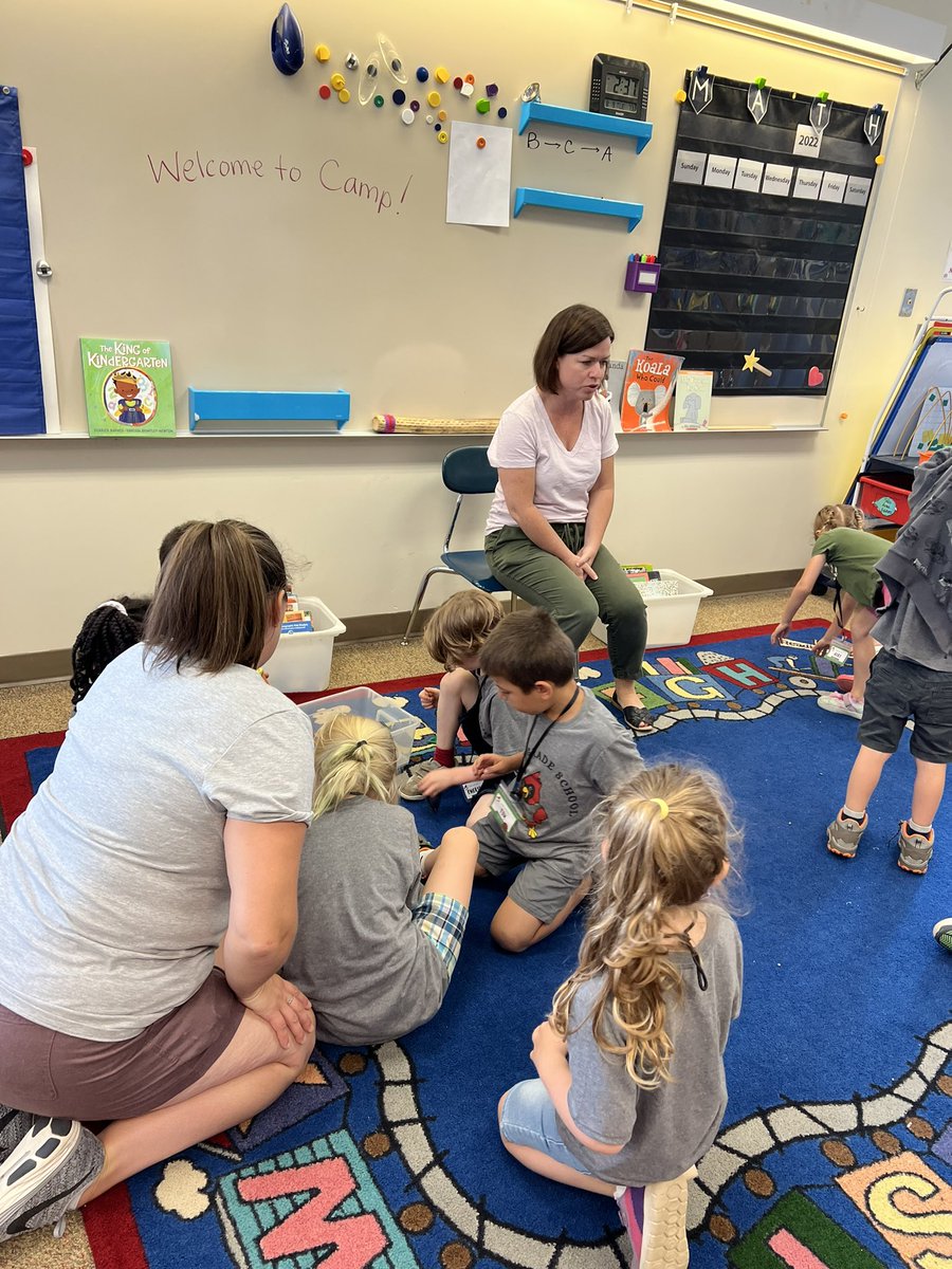 CorbettSchools's tweet photo. Kinder Camp was a huge success this week. Over 50 Kindergartners at the Grade School and CAPS spent a week learning, having fun, and experiencing the school environment so they can be ready to go on August 29. Great job @GorgeTeacher, Mrs. Goodloomis &amp; their teams. #OneCorbett https://t.co/5DzVPPEiFv