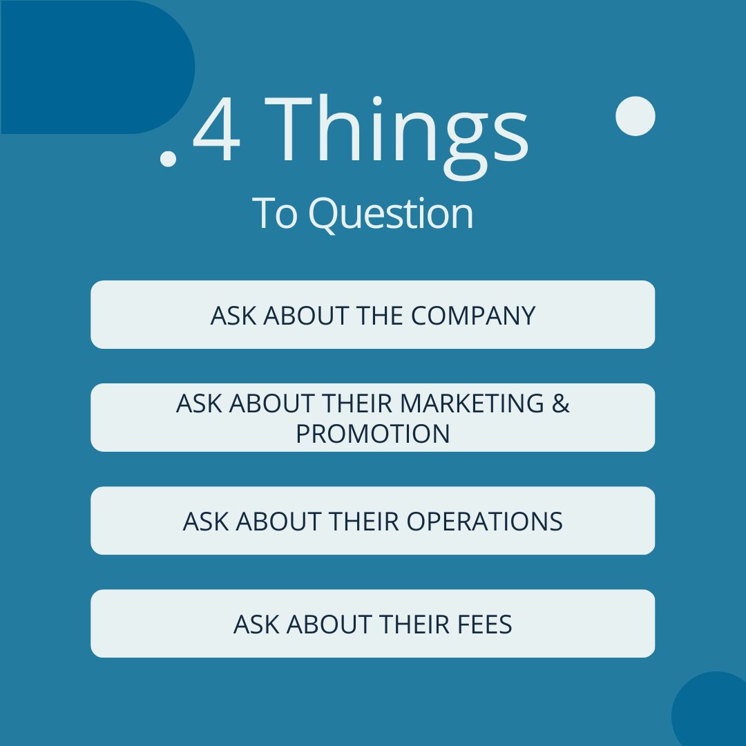 Four key categories to think about if you plan to hire a vacation rental manager: 

1. About The Company
2. Marketing &amp; Promotion
3. Operations, Cleaning, Upkeep &amp; Property Care
4. Financials, Fees &amp; Costs