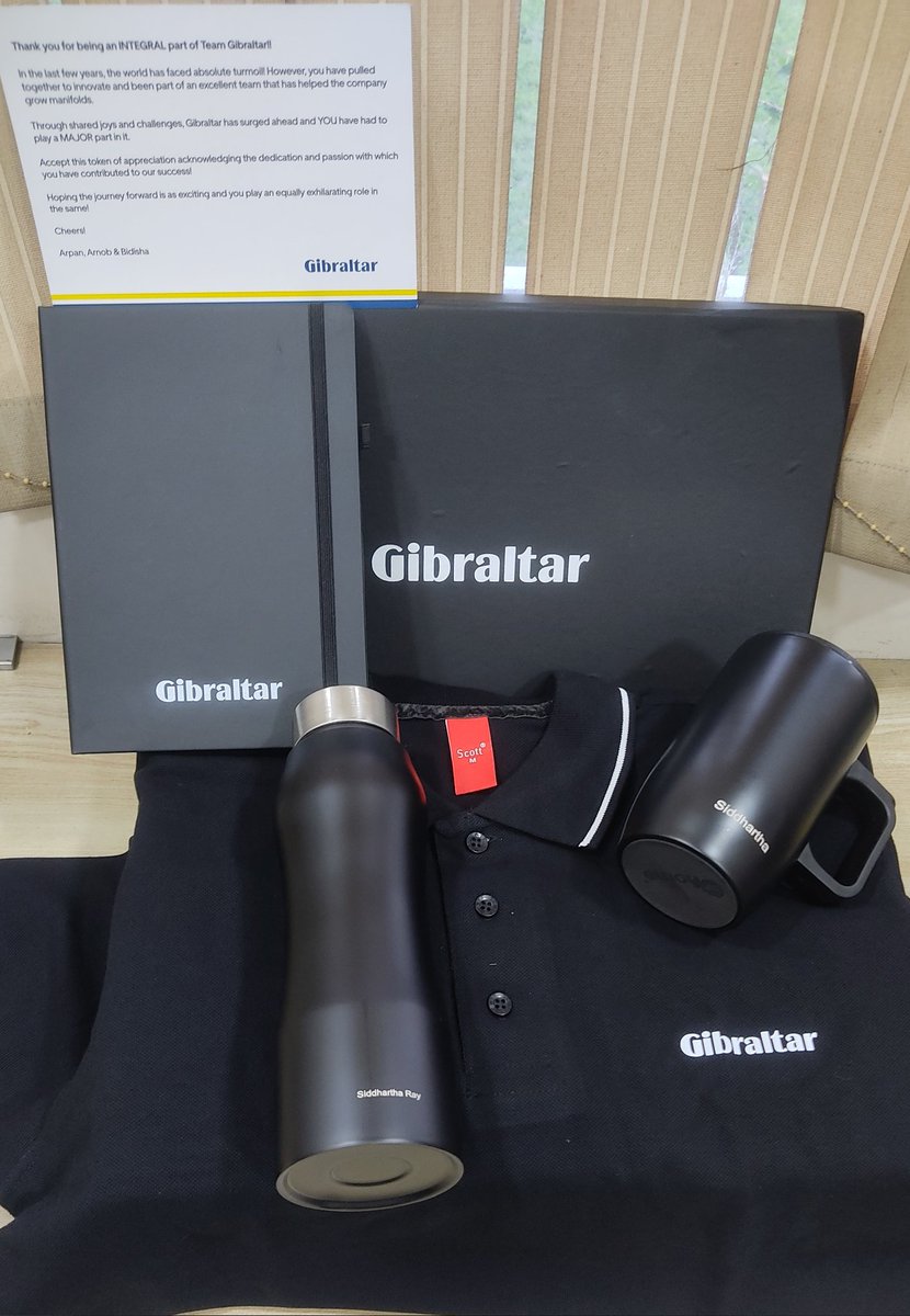 SiddharthaR458's tweet photo. Thank you #gibraltar
#appreciationgift
#thankyoukit
#bestplacetowork https://t.co/qjUHfNJFC5