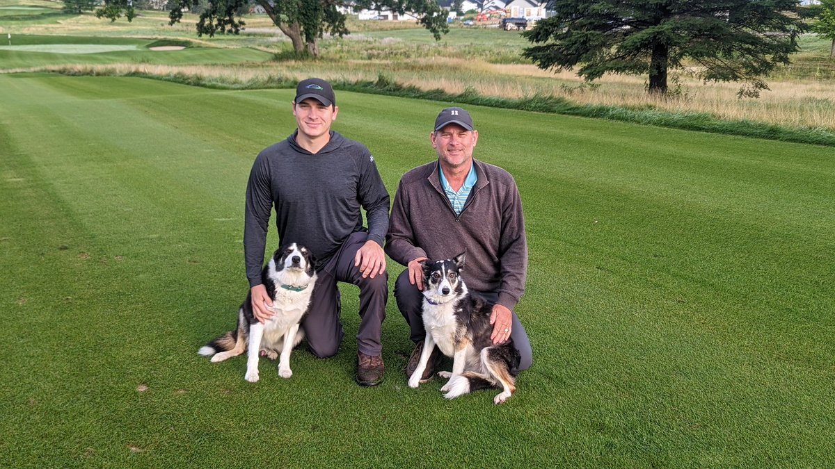 Excited to announce our equipment manager has earned the highest recognition with the GCSAA completing all levels to become certified.  What makes this so special Matt is my son we are the first father son CGCS  CTEM team.  I am so very proud