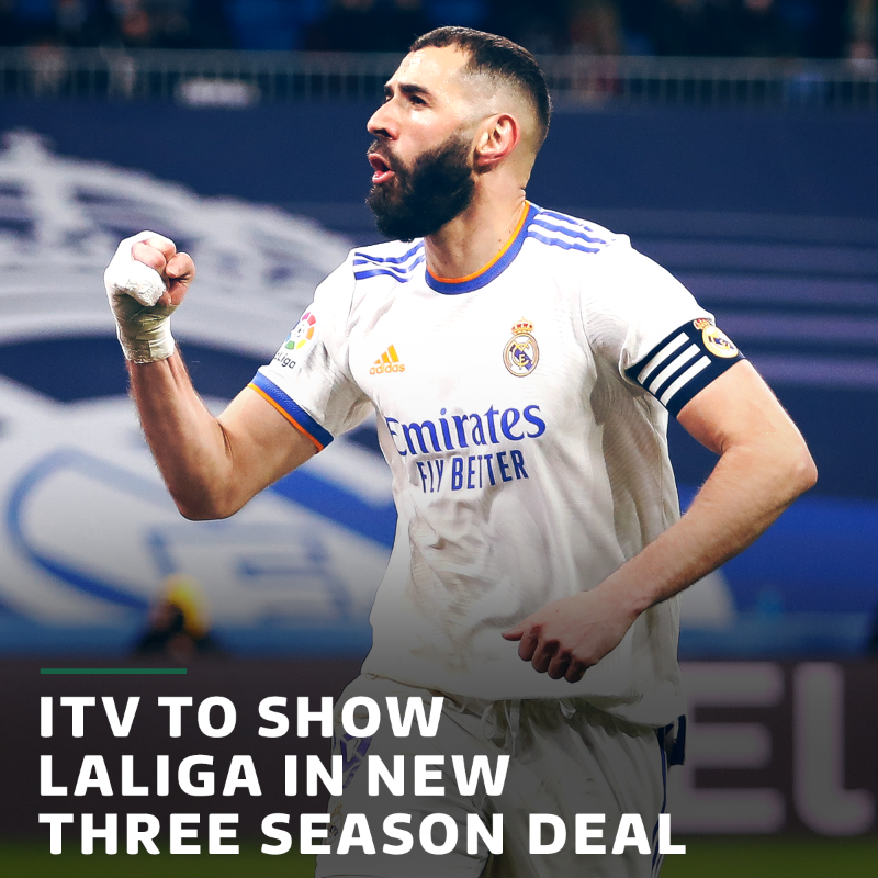 itvfootball's tweet photo. LaLiga is coming to @ITV 😁🇪🇸

Read more 👇