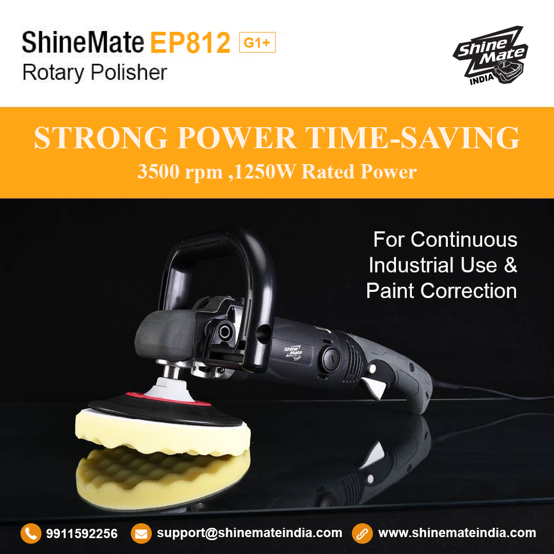 Shinemate India
EP812 G1+
Rotary Polisher
#shinemateindia #autodetailer #machines #detailingboost #carsofinstagram #cleanerbrush #autodetail #chemicalguys #polisher #detailingmobil #wax #polishingmachine #rupes #premiumcoating #polishers #detailingproducts #detailersofig