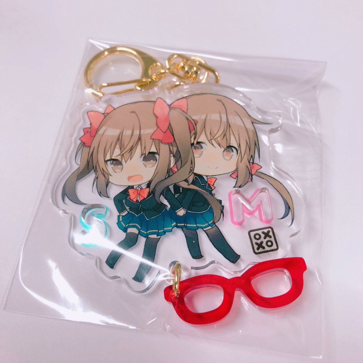 「新刊セットのヒメちゃんのアクキーはこんな感じですSとMがくり抜かれてトレードマー」|ぺけ💫Liella! Kila² Life Comic②3/22発売のイラスト