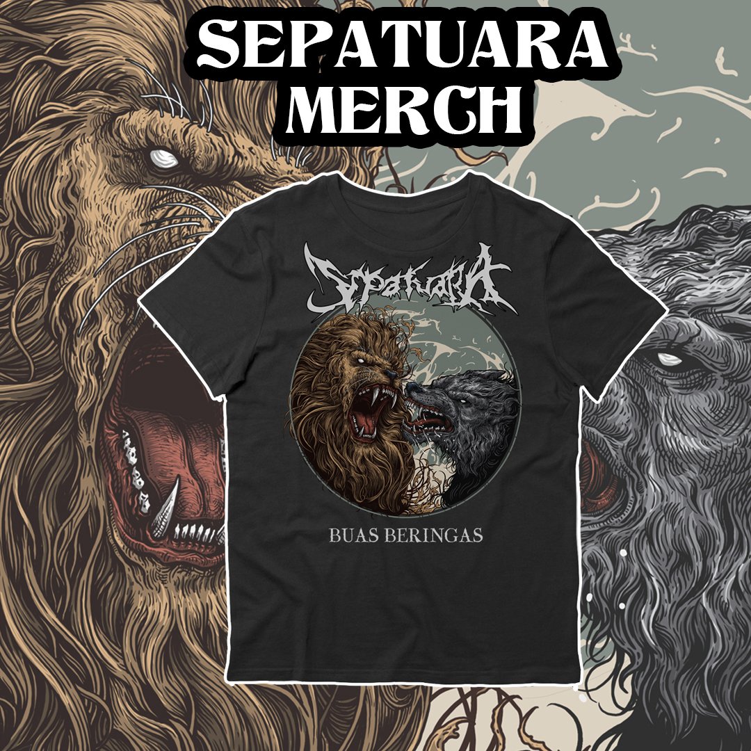 Open PO Buas Beringas Merch
Harga 150K
Size :
S   : Lebar 51 | panjang 74
M  : Lebar 53 | panjang 76
L   : Lebar 55 | panjang 77
XL : Lebar 58 | panjang 80
3L : Lebar 61 | panjang 83
DM untuk order