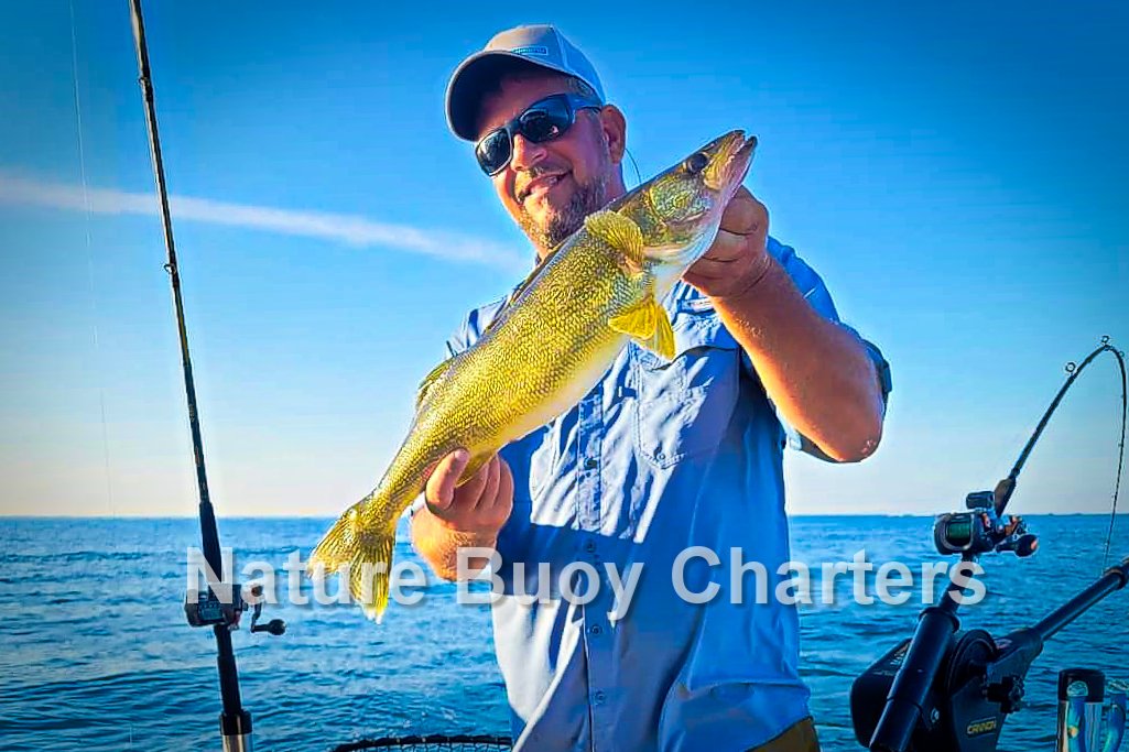 SOMETIMES
the Captain even gets to hold a fish and get in the photo!

519 401 4939 - Captain Chuck Irwin
#NatureBuoyCharters #Walleye #Steelhead #FishOntario #FishLakeErie #CKTourism #ErieauMarina #Erieau #VisitCK #SeeYouInCK