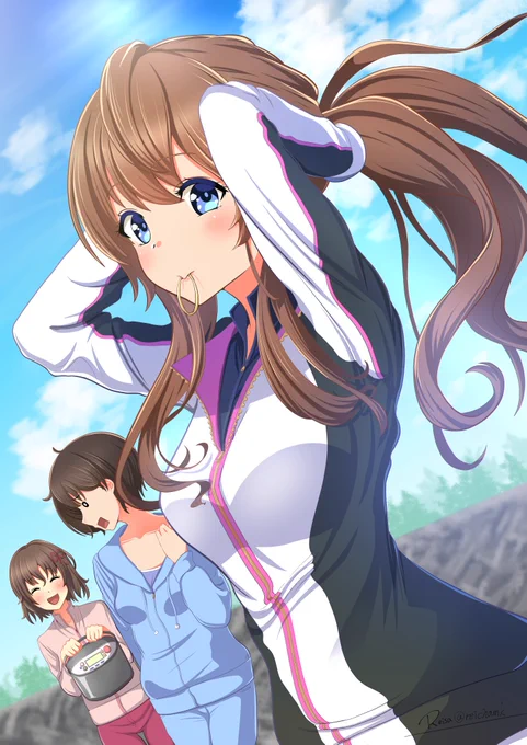 ☆イラストサンプル☆↓「夏の天使2」頒布↓ #booth_pm #八月のシンデレラナイン #ハチナイ 