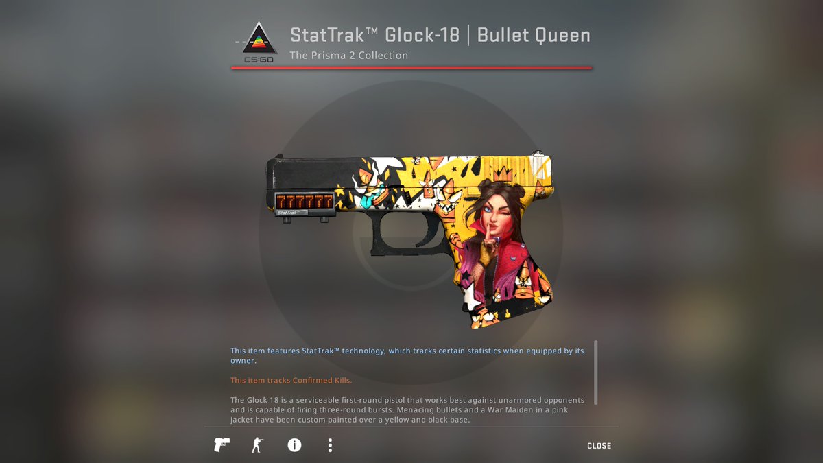 Tomas1120_'s tweet photo. 🔥 CS:GO GIVEAWAY 🔥

🎁 StatTrak Glock-18 | Bullet Queen ($20)

➡️ TO ENTER:

✅ Follow me &amp; @soulstealer_hs
✅ Retweet
✅ Subscribe/Like: https://t.co/xV8E2V4EAd (show proof)

⏰ Giveaway ends in 72 hours!

#CSGO #CSGOGiveaway https://t.co/C0qhnERvXQ