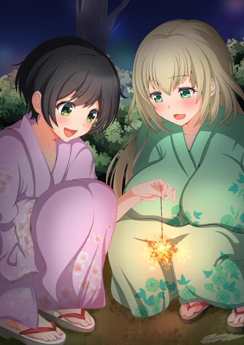 ☆イラストサンプル☆↓「夏の天使2」頒布↓ #booth_pm #八月のシンデレラナイン #ハチナイ 