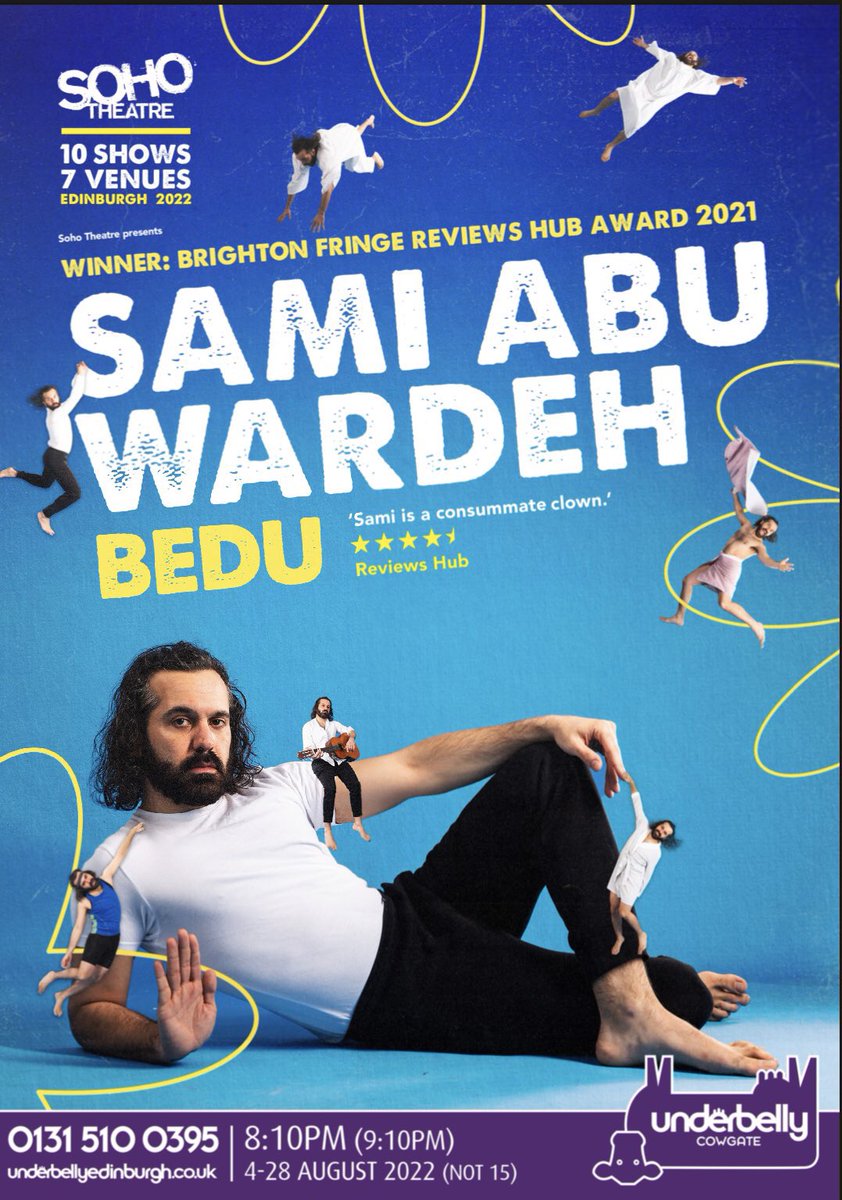 NaughtyCP's tweet photo. Thanks @samiabuwardeh for putting us on @sohotheatre Instagram  takeover last night. Check out his show @FollowTheCow tonight at 8:10PM ❤️❤️❤️

THEN COME TO #RavesRUs 10:10PM at the same place.💊💊❤️

Three nights left and it’s the weekend. What a line up. @edfringe #EdFringe22 https://t.co/9uWERxYDfC