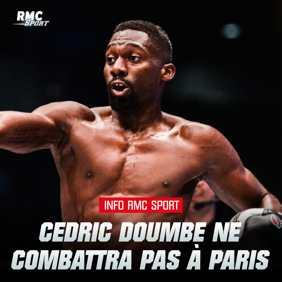 RMC Sport Combat on Twitter "🚨 INFO RMC SPORT Cédric Doumbe ne sera