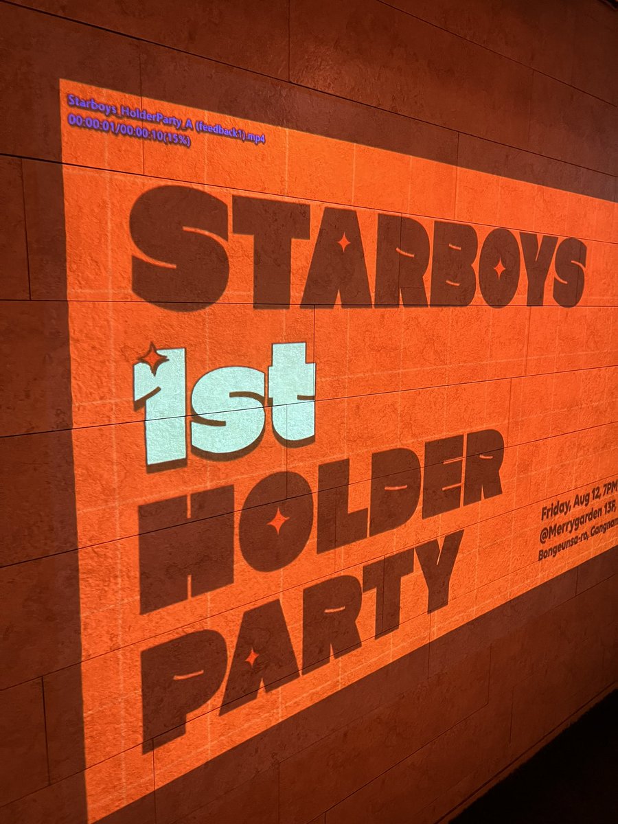 DmitryHong's tweet photo. 1st Starboys Party! LFG https://t.co/lmvihJ7owj