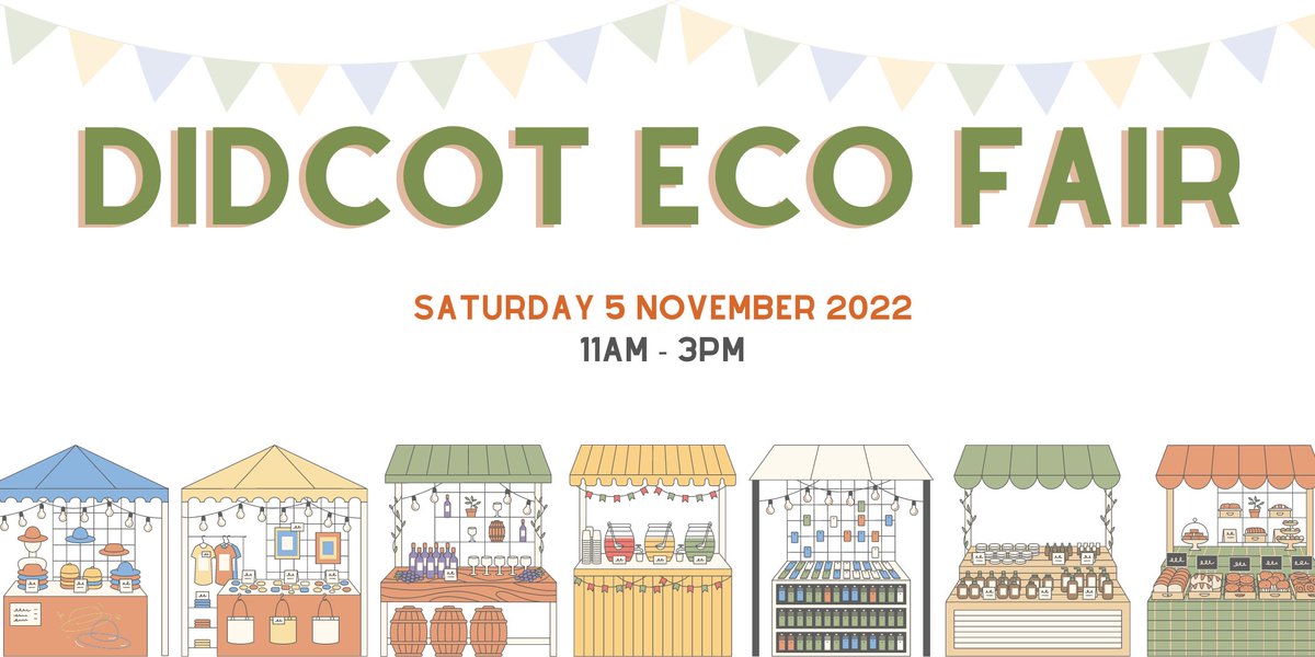 In partnership with @SustDidcot, we're hosting an Eco Fair at <a href="/CORNERSTONEfun/">Cornerstone</a>!

🗓️ Saturday 5 November 2022
🕚 11am - 3pm

We'll be hosting a Clothes Swap, Arts &amp; Crafts area for families, an Eco Marketplace, the Didcot Repair Café &amp; more!

Get involved 👉 ecofair.eventbrite.co.uk