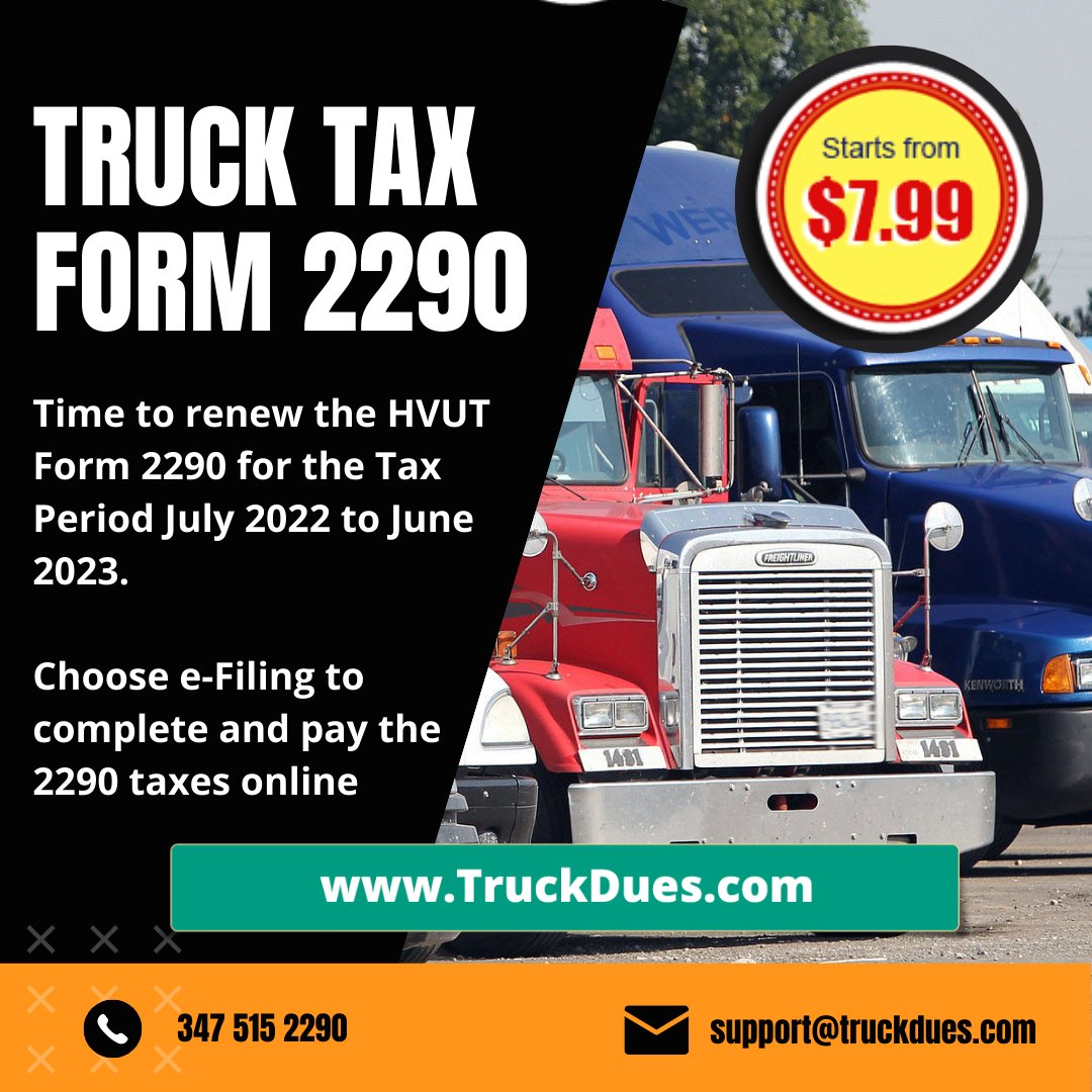 easy2290's tweet photo. @truckdues is always by your side in everything around your #HVUT #Form2290 taxes. Right from getting started with 2290taxes to filing it easily, we are there helping you do it better. Flexible Payment options are one such feature that allows you to pay your taxes the easiest way https://t.co/lC2UjzHfIG