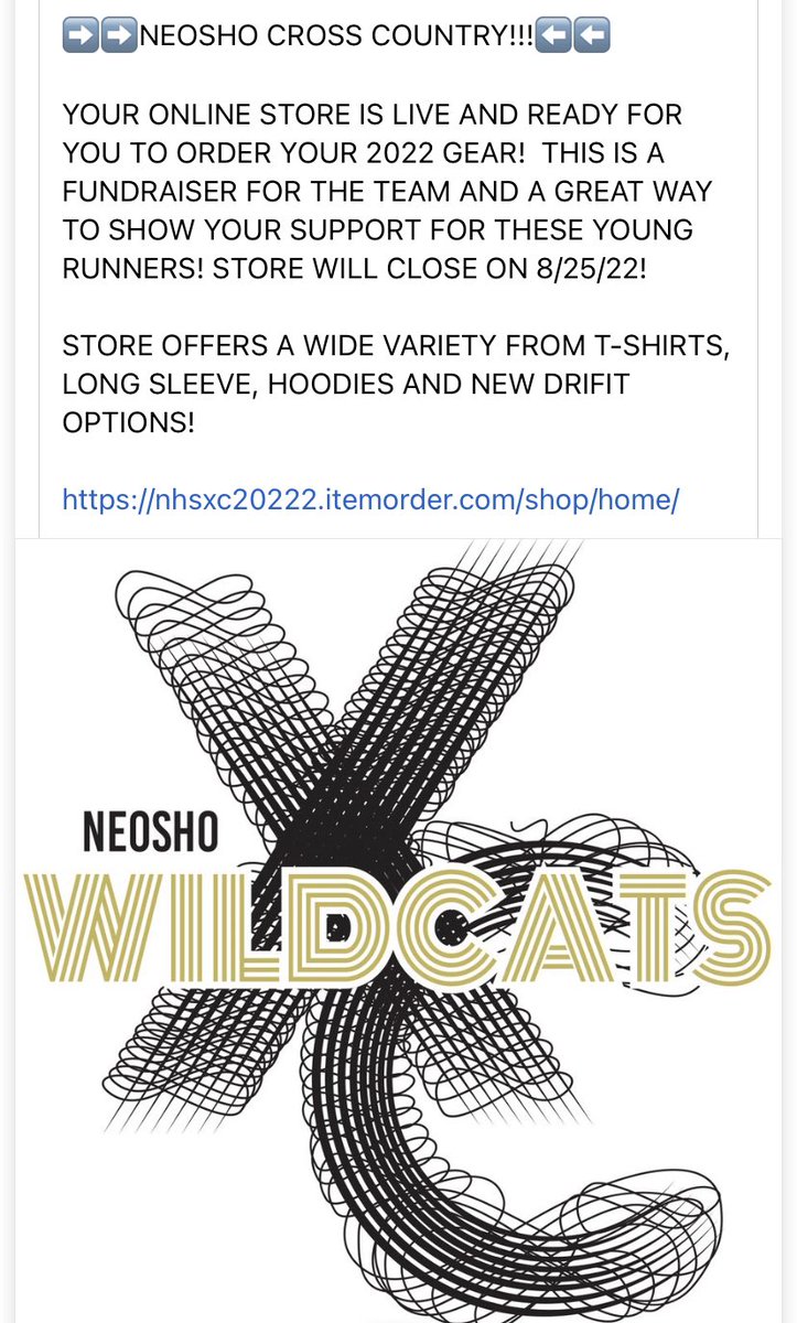Local team store is live! 
This is the team shirt for both JH and HS teams and fundraising for both! 
#shoplocal 
Thank you Graphix Connection! nhsxc20222.itemorder.com/shop/home/
