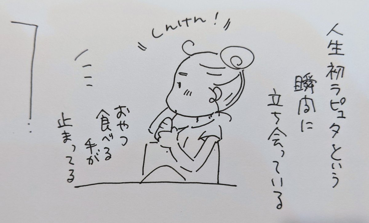 ラピュタ初見という瞬間に立ち会っている。新鮮な感想が健康に効く。 