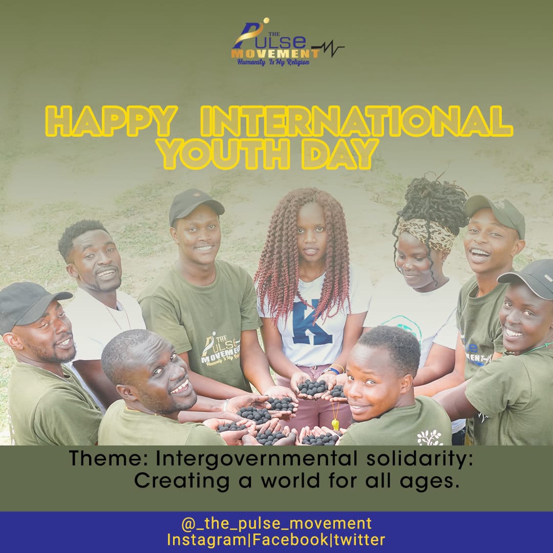 Happy International Youths Day to y'all, my fellow Youths let's be ambassadors of peace during this election period, let's promote peace even after we have the results. #IYD2022 #youthsforpeace @PulseMovementKe @Its_Blacky_ke <a href="/martinlmuya/">Muya Martin</a>