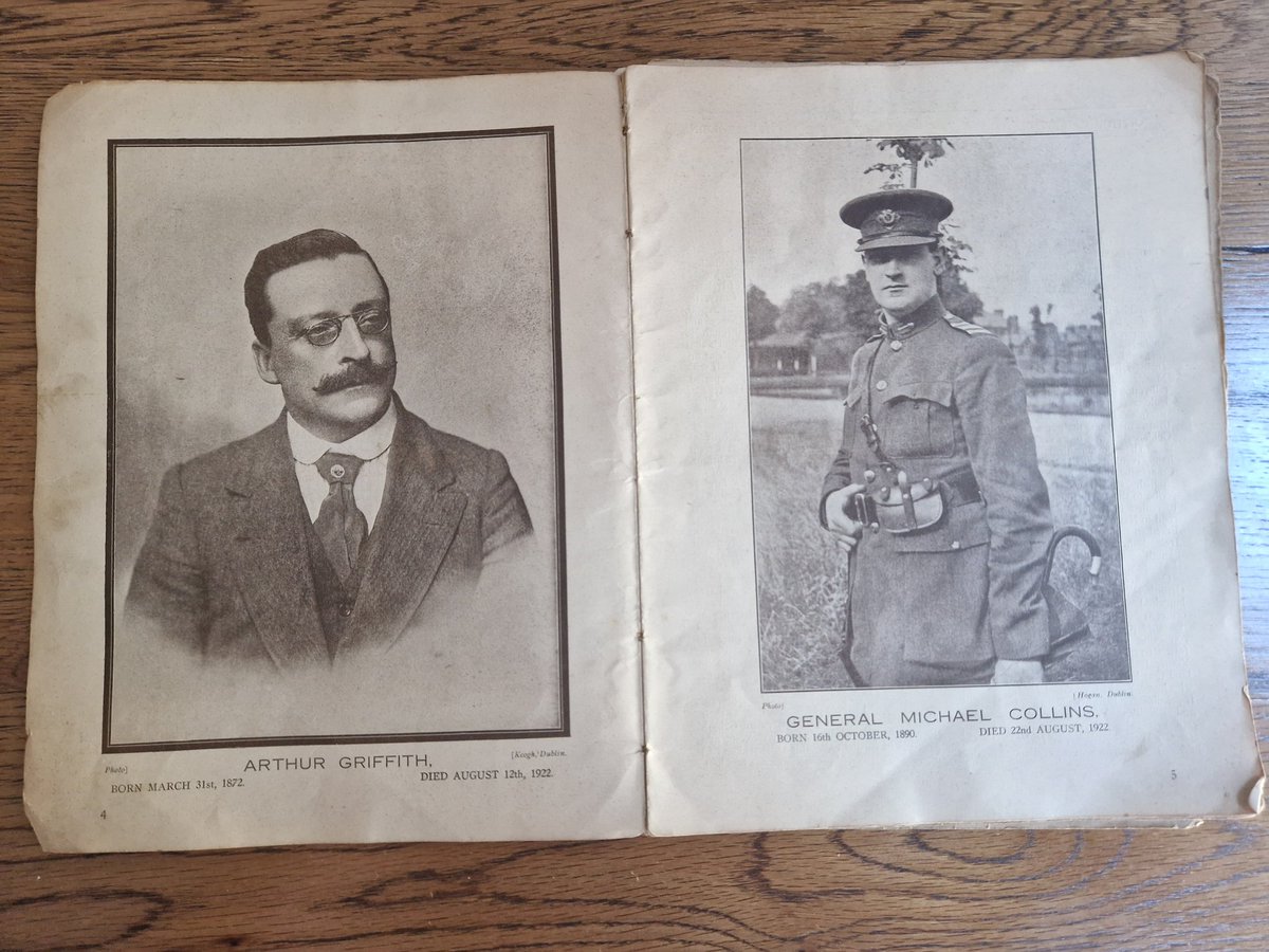 hoopyste's tweet image. On Arthur Griffith's anniversary, thought I'd share this ~100 year old book that my granny gave me a few years ago. The cover has fallen off unfortunately. I've only found a very small amount of information about it online but some very interesting reading inside #IrishHistory