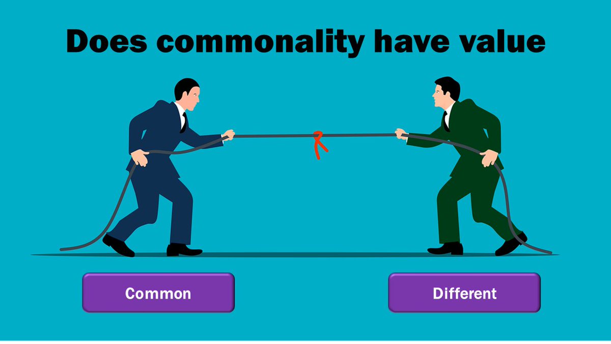 🎉New blog: bit.ly/DoesCommonalit… 
A common argument is the need to adopt Common Tools &amp; Processes or, conversely, the need to move away from Common Tools  &amp; Processes. This can either be a religious war or a guerrilla action to defy the powers that be. #DigitalEnterprise