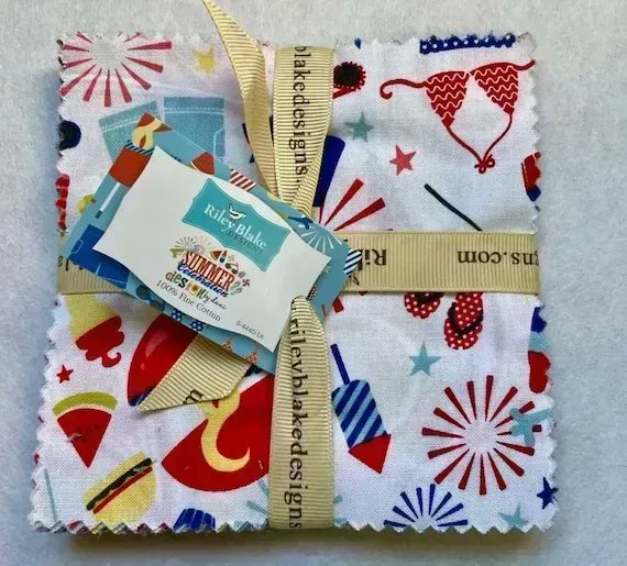 howarths63's tweet photo. 42 Pieces #Summer #Celebration by Design by Dani for #RileyBlake #Sewing #Quilting #charmpack #BBQ #Fireworks #Etsy https://t.co/9Tck5TF6sh https://t.co/AfsDRmcrlk