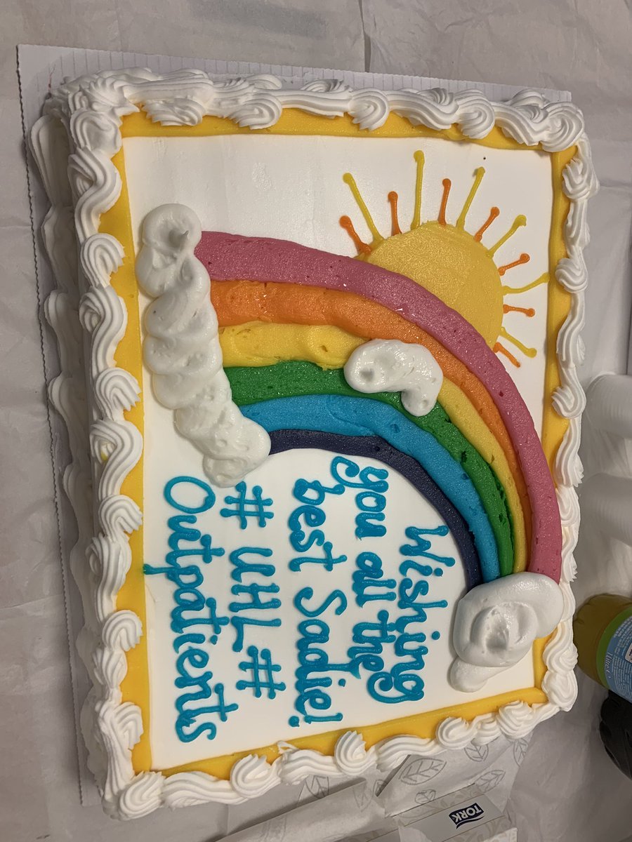 Lovely surprise lunch for <a href="/sadiehall74/">Sadie</a> on her last today at UHL today #uhloutpatients #leicesterhospitals