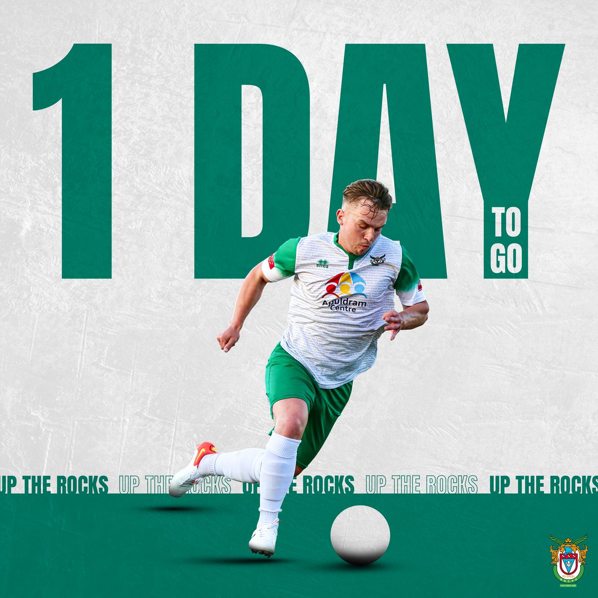 Come on you know!  Just 1 day to go.  Buzzing much?  Rocks vs Urchins at Nyewood Lane tomorrow with kick off at 3pm.