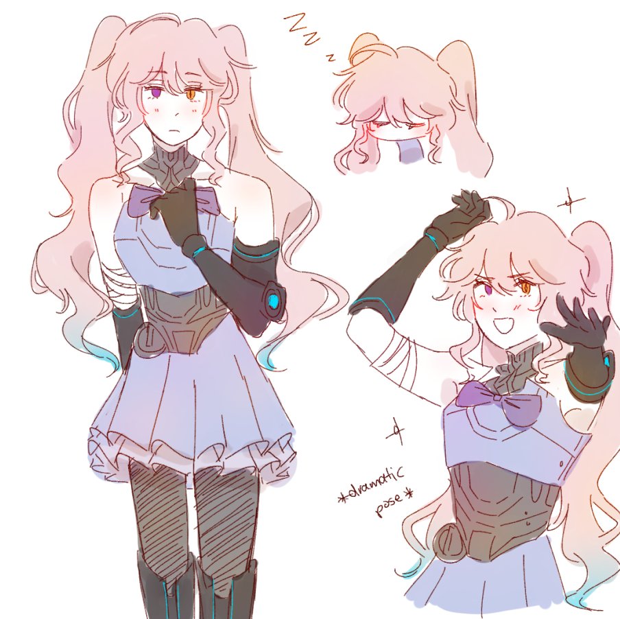 glg made more ocs ♡♡ doodled them w mine again 