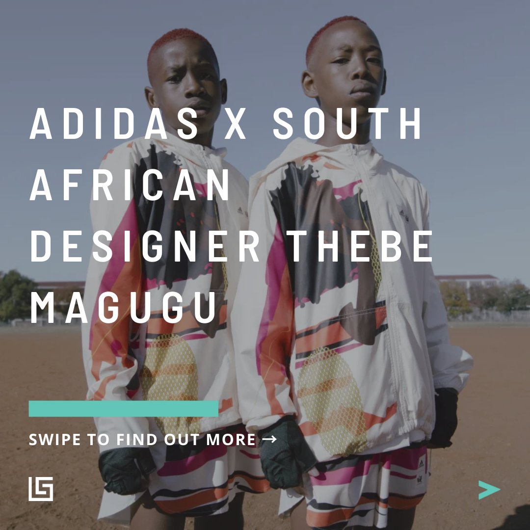 LockrSpace's tweet photo. SWIPE NOW➡️ to check out this latest collaboration where ADIDAS teams up with contemporary designer THEBE MAGUGU for recycled ♻️ sportswear including running wear, swimwear, training, tennis and cycling! https://t.co/WUWctEo0zD