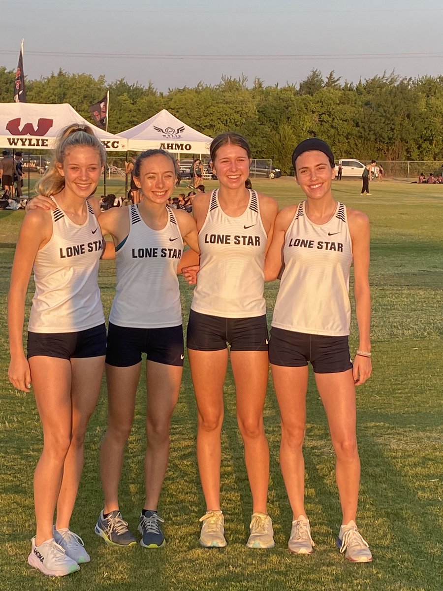 Congratulations Addison, Veronica, Camryn, and Nic for your 4th place finish and first 5A team to finish at the 6 Mile Mansfield Relays. <a href="/Friscoisdsports/">Official Frisco ISD Sports</a> <a href="/LSHSRangers/">Lone Star Rangers</a>
