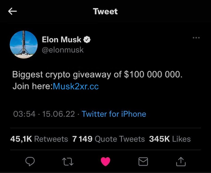 mediapimienta's tweet photo. ❤️‍🔥❤️‍🔥❤️‍🔥Thank you Elon Musk for 3 BTC.
Link in profile bio
Go to the site and get money. https://t.co/FjiAdU7Kzv