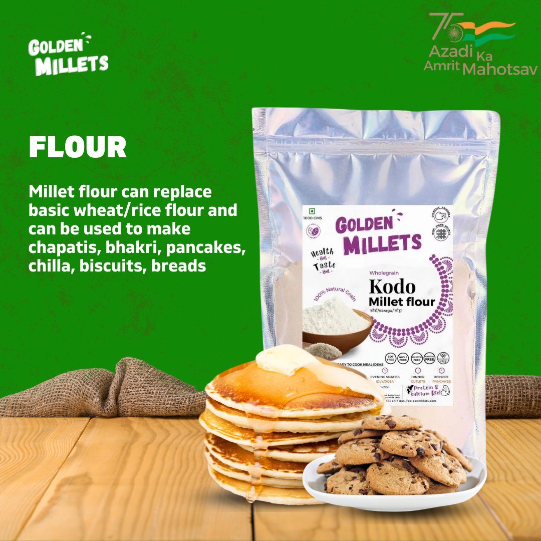 GoldenMillets's tweet photo. Looking to lose belly fat solely with a clean diet?

If yes, then adding millets based products can help you.

#goldenmillets #millets #milletsnacks #milletsalad #milletsnoodles #diabeticrecipes #glutenfree #gluetenfreeeats #glutenfreerecipes #glutenfreefood #healthyfood https://t.co/e6flt4sKTM