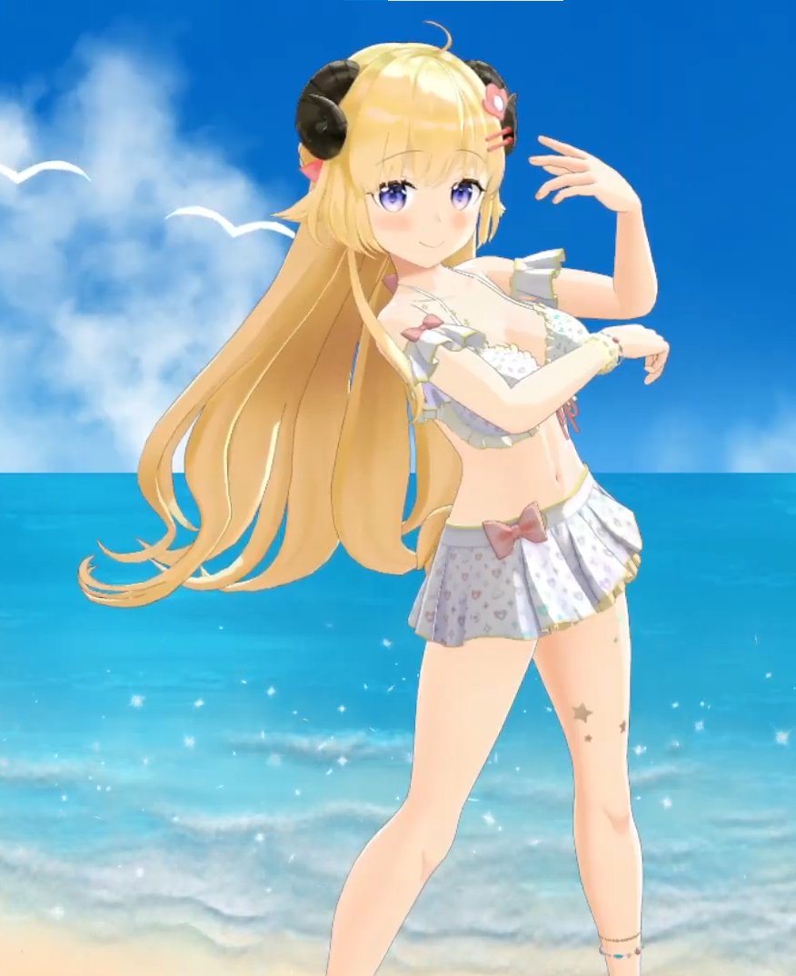 角巻わため 「かわいいなあ #ドドドライブ 」|如月樹のイラスト