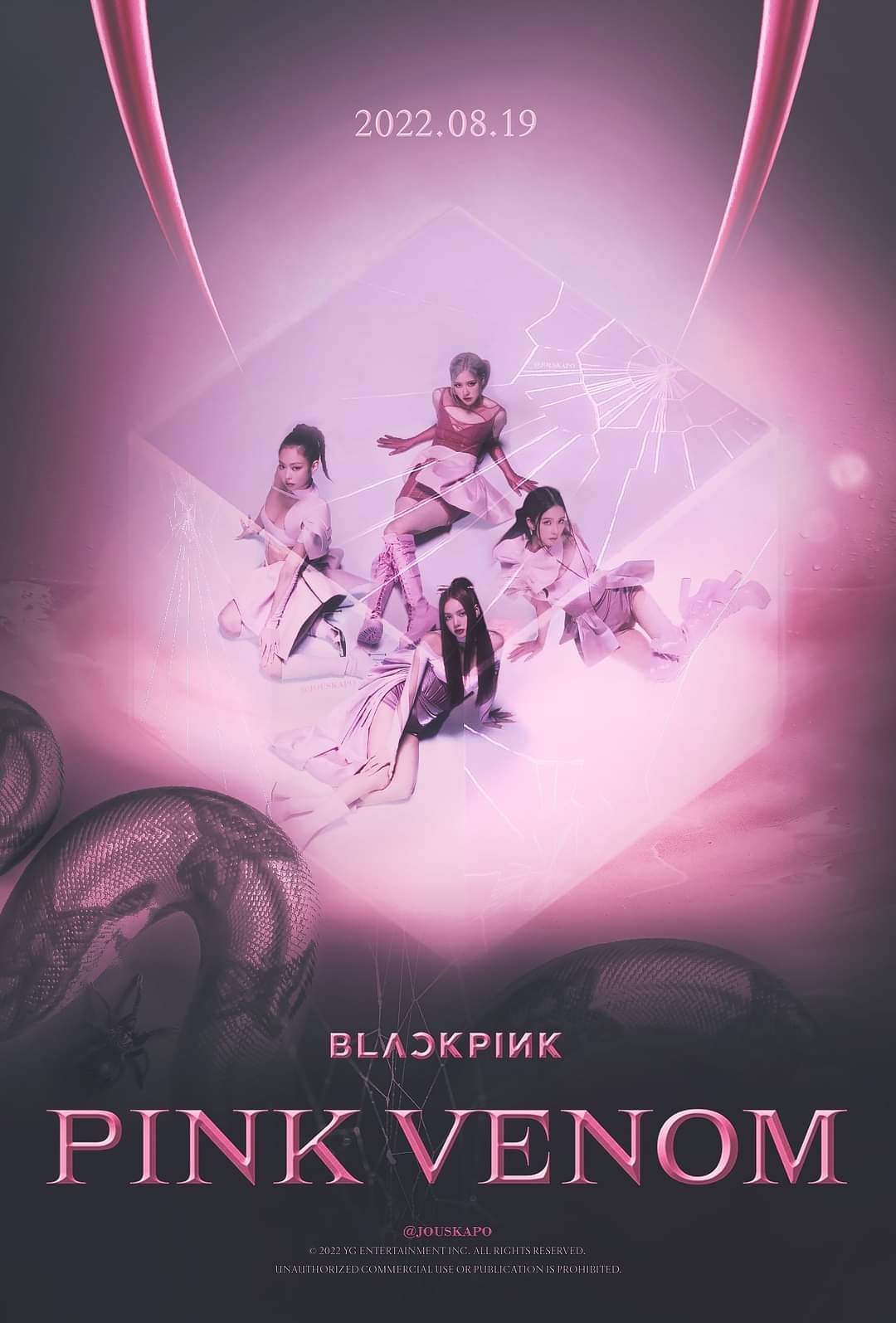 BornToBeABlink🖤💗 on Twitter: "PINK VENOM OUT ON AUGUST 19,2022!  #BLACKPINK #PinkVenom #BORNPINK https://t.co/dbTub2j5ov" / Twitter