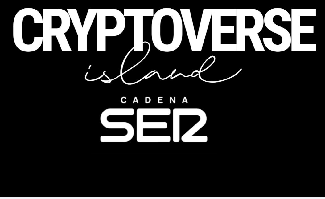 cryptoverseisla's tweet photo. Thanks to our Co-organizer Grupo Prisa, Cadena SER is going to increase the repercussion of the event, Media, live programs & much more. It’s time to reach the big public!! 🔑 #cryptoverseisland #nft #cryptoart #cryptoconferences #newcryptoprojects #blockchainspain https://t.co/kiAfLUBycD