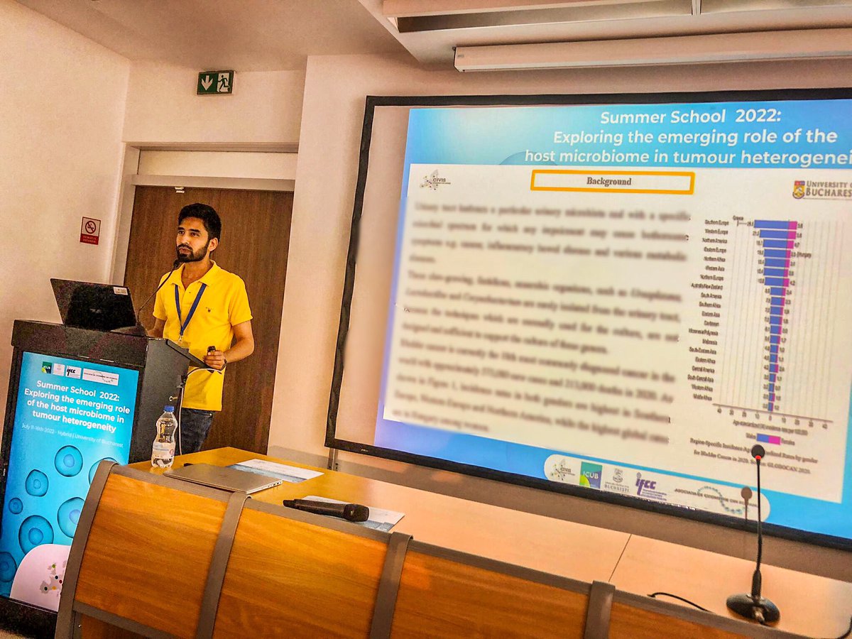 Usman Akhtar (@iamusmanakhtar) on Twitter photo Last month I travelled to Bucharest on <a href="/civis_eu/">CIVIS - Europe's Civic University Alliance</a> Summer School2022 at <a href="/UNIBUC/">UNIBUC</a> to explore more about the microbes. In the elevator pitch session, I presented my and our labโs <a href="/DanielaDeBiase1/">Daniela De Biase ๐๐ฎ๐น๐ช๐บ</a> ideas โAnaerobes: The hidden microbes with the hidden rolesโ. #AcademicTwitter #phdvoice Last month I travelled to Bucharest on <a href="/civis_eu/">CIVIS - Europe's Civic University Alliance</a> Summer School2022 at <a href="/UNIBUC/">UNIBUC</a> to explore more about the microbes. In the elevator pitch session, I presented my and our labโs <a href="/DanielaDeBiase1/">Daniela De Biase ๐๐ฎ๐น๐ช๐บ</a> ideas โAnaerobes: The hidden microbes with the hidden rolesโ. #AcademicTwitter #phdvoice