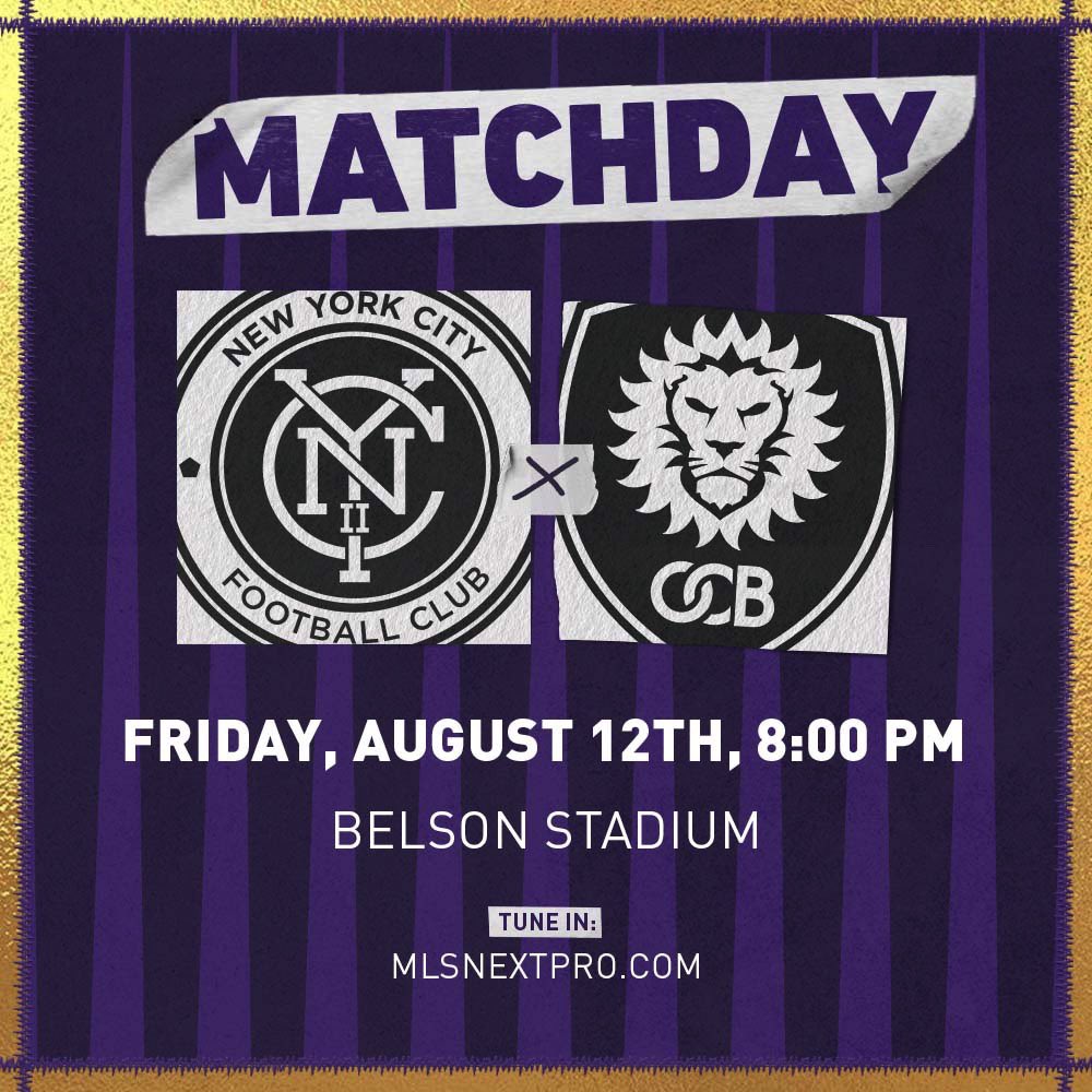 WHO’S READY?! 🦁⚽️

🆚 @NYCFCII 
📍Belson Stadium
🕖 8:00 pm

#VamosOrlando