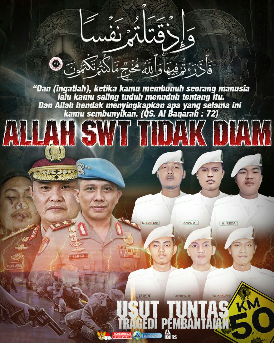 NotHacked_'s tweet photo. Setelah sambo 
Terbongkarnya Komandan dibalik pembantaian 6 syuhada di km 50 hanya tinggal menunggu waktu. 

Persekongkolan jahat bersama 
@kompolnas_ri
@KomnasHAM 

#FadilHarusDicopot
#FadilHarusDicopot https://t.co/zMXrVkVBRR