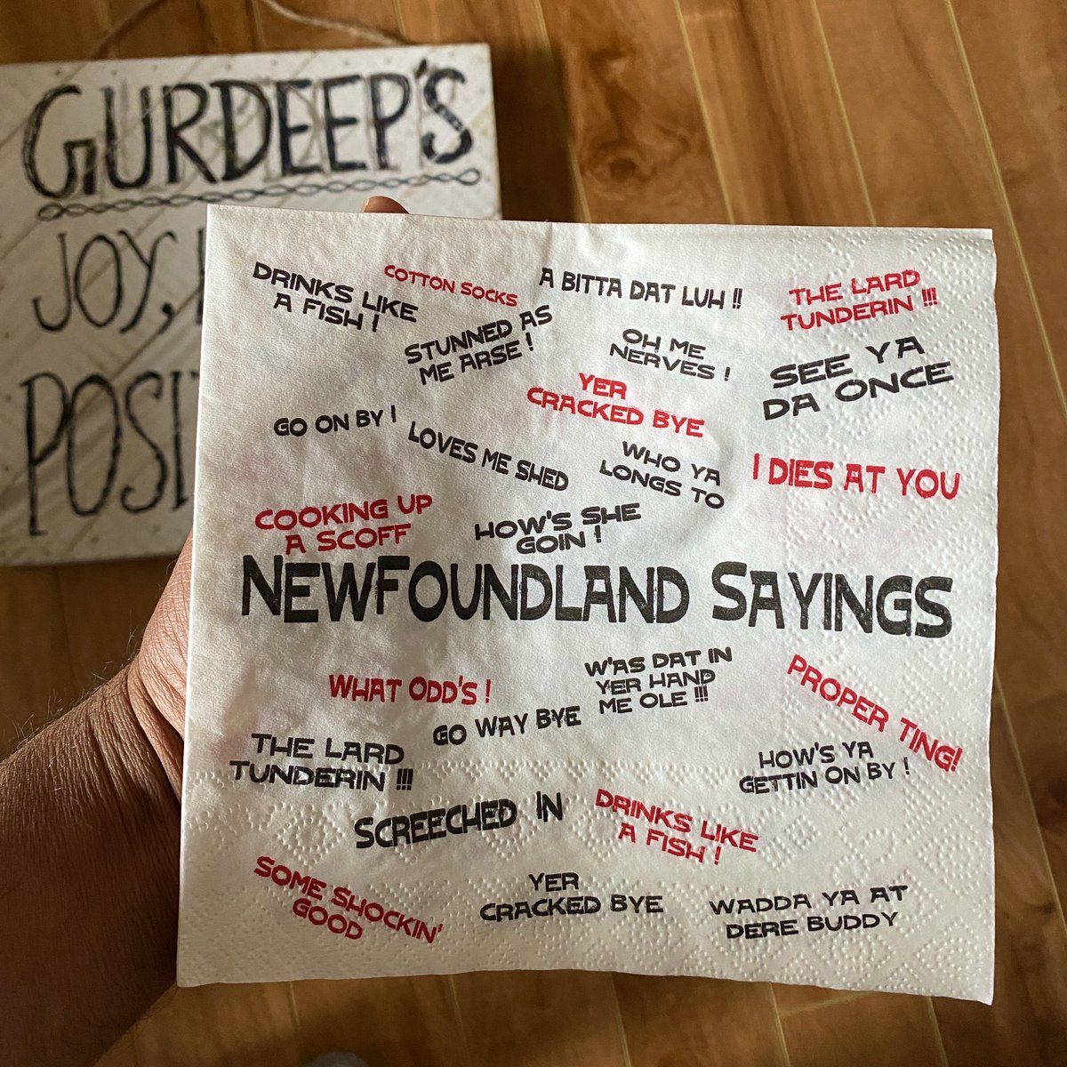 GurdeepPandher's tweet photo. I am learning Newfoundland Sayings: https://t.co/a2ovUeXMBo