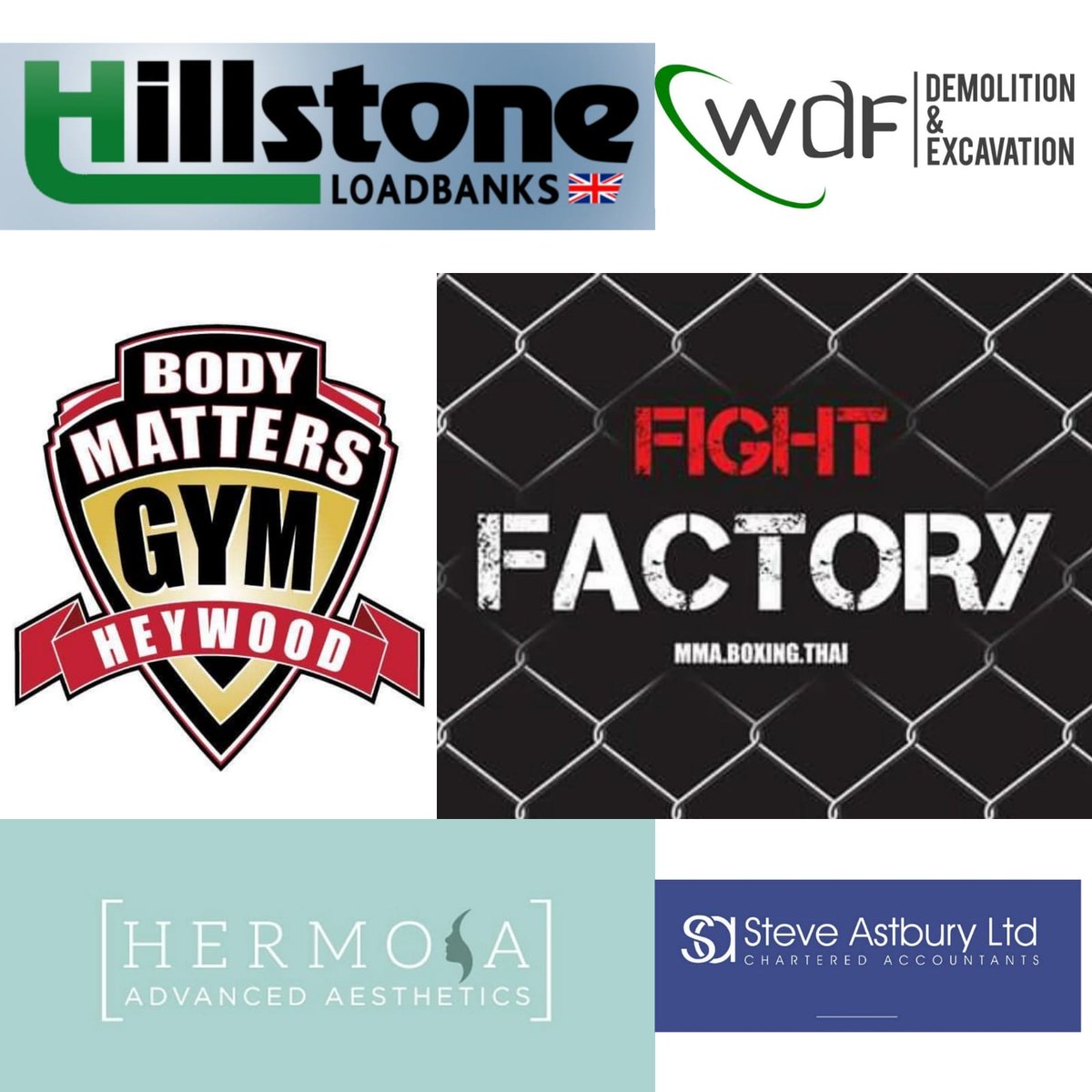 Proud sponsors, Hillstone Products #LoadBanks30years - would like to wish Kenneth ‘K Force’ Richardson the best of luck in the upcoming Last Man Standing 3D Fight Club event on the 19th of August. May the ‘K Force’ be with you. 
Find out more 
3Dfightclub.co.uk