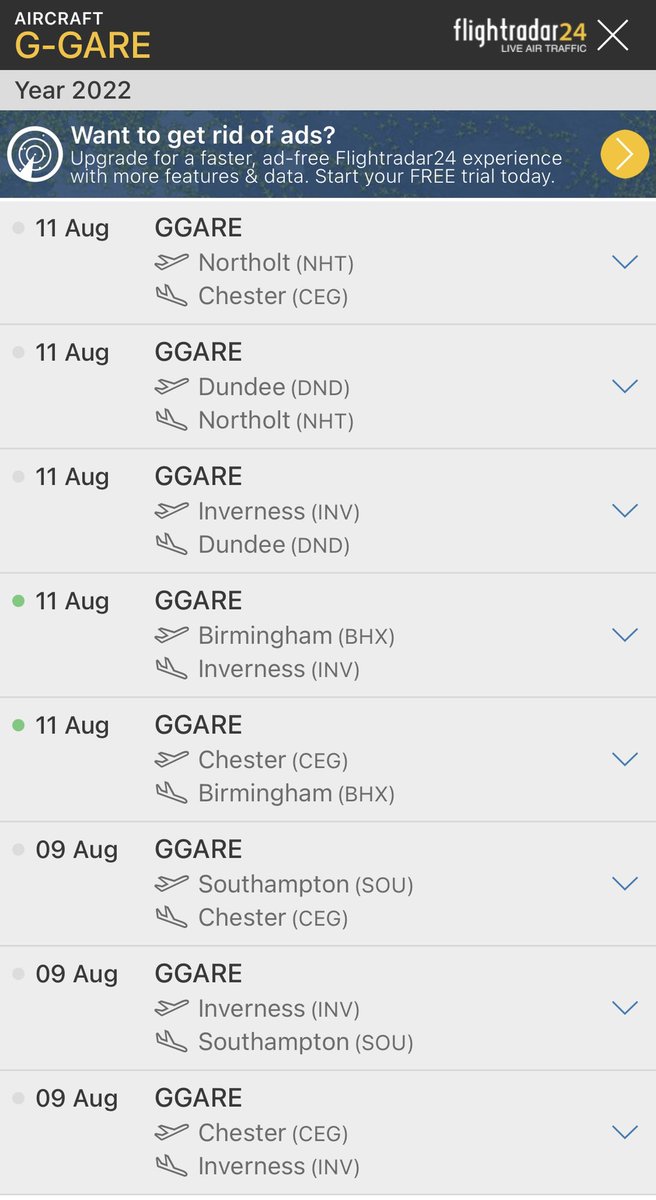 everyday I look at Hugh Grosvenor’s flight records and wonder what he does, almost everyday, for less than an hour in Inverness
