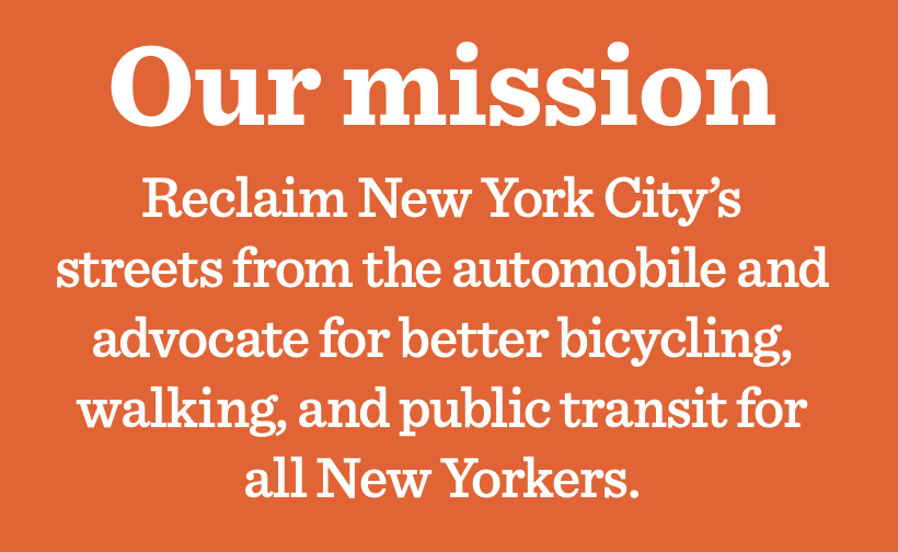 TransAltBK's tweet photo. First tweet...our mission is @TransAlt's mission, in Central Brooklyn! https://t.co/gCPL9FWPZF