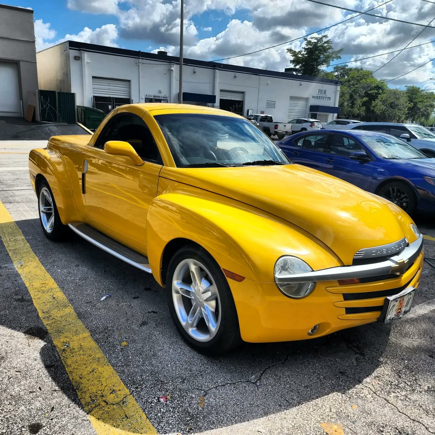 weird looking chevy truck