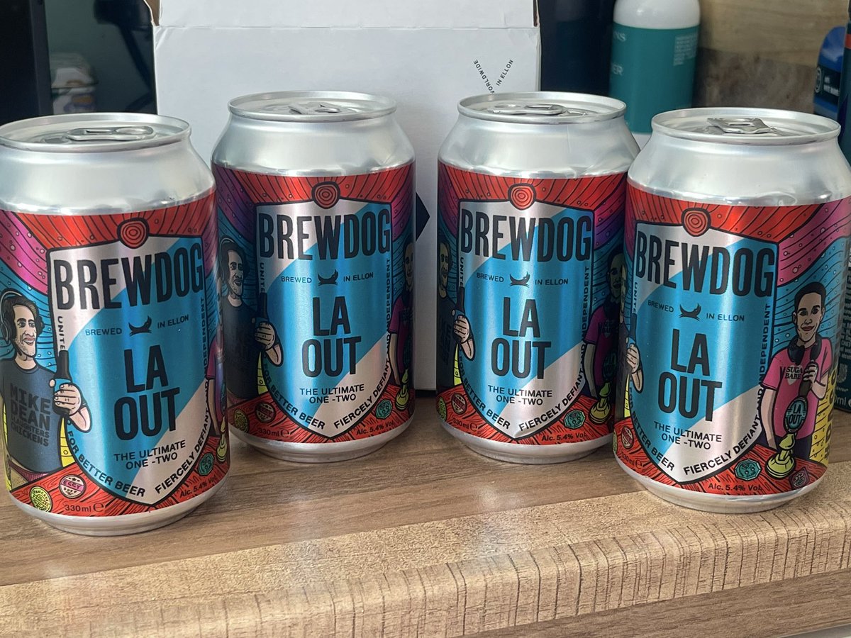 Yozzvanwinkle's tweet photo. @PeterCrouchPod @petercrouch @Chris_Stark @BrewDog It seems it is for Karls after all. 😂 https://t.co/IBJgEr93rf