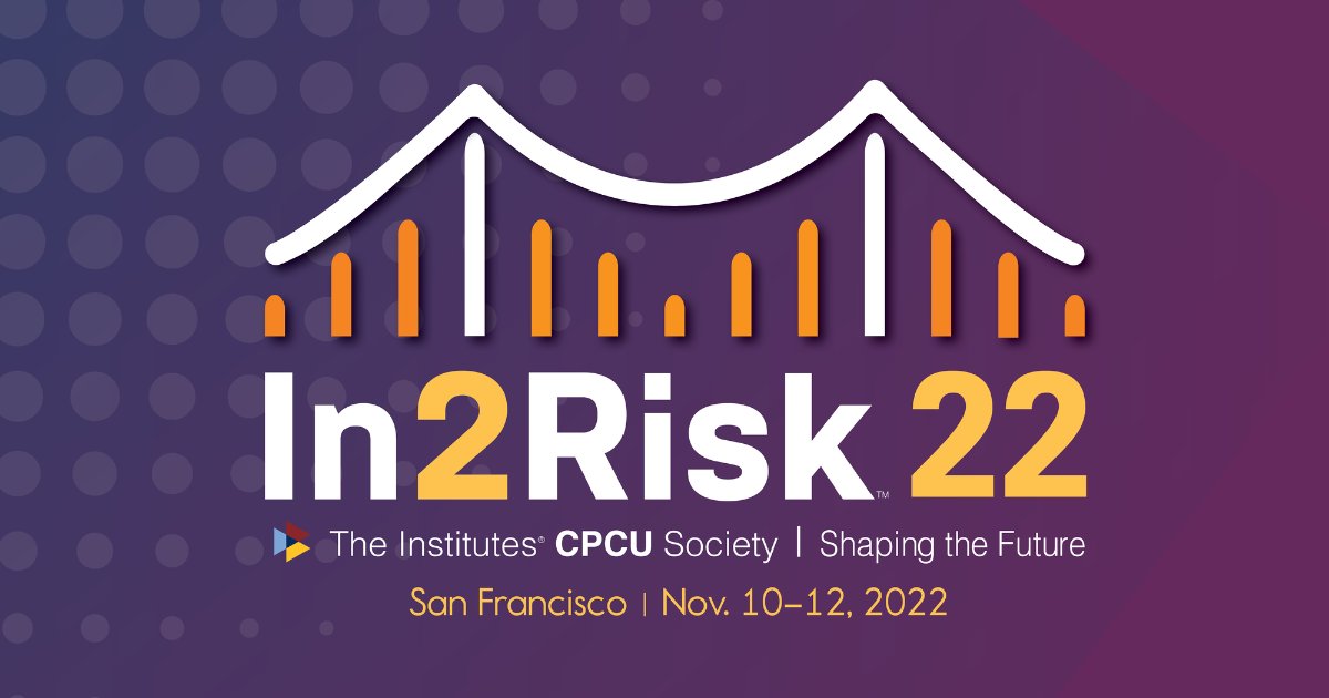 cpcusociety's tweet photo. Take advantage of our membership and registration bundle! Plus, register for #In2Risk22 before Aug. 31 for a chance to win a VIP experience (details at link below). All are welcome! 

What are you waiting for? Register now: https://t.co/4avHK53m9E https://t.co/GCMoD9JJfL