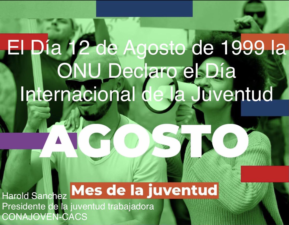 CONAJOVENRD's tweet photo. La juventud trabajadora: es una de las partes mas afectadas de la población,  por el desempleo, la precarización laboral y la baja tasa de sindicalización. Tenemos derecho a trabajo decente, equidad e igualdad para la Juventud trabajadora. #CASC #CONAJOVENRD #CSA #CSI https://t.co/wiq0m401zf