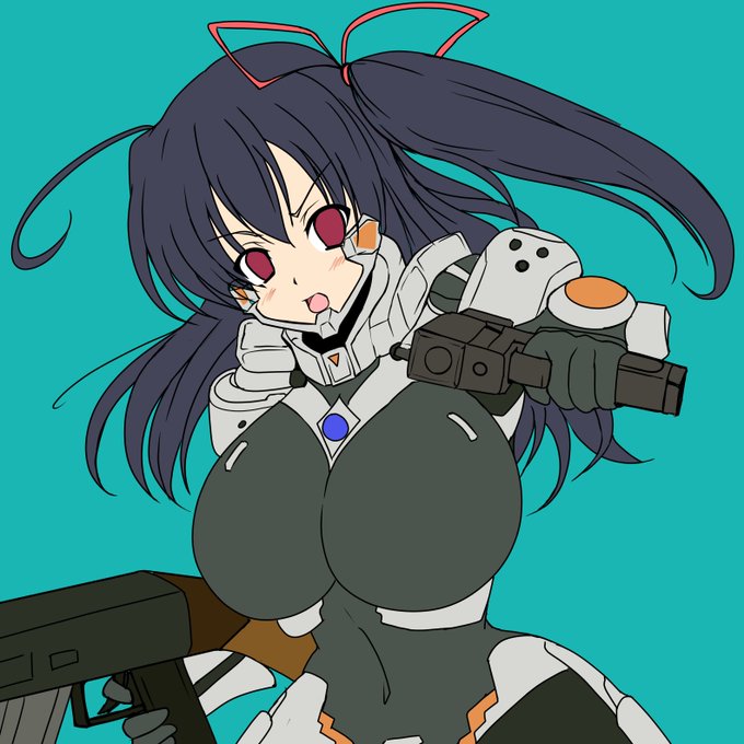 問題はここからどうやって
「ぴっちりスーツ」の質感を塗っていくか。これが今回の課題(それ以前の問題も沢山浮上した) 